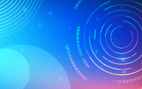 炫彩 科技背景 圆环背景 PPT背景 展板背景 电子展会背景 展台背景