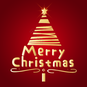 圣诞树 圣诞节 金色圣诞树 简约大气 圣诞