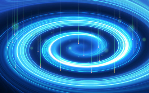 蓝色背景 科技背景 未来 展板背景 商务背景