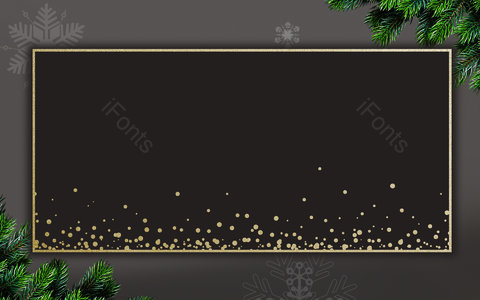 雪花 松枝 圣诞 背景 平安夜