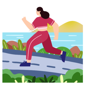 运动 跑步 女孩 女生 户外 健康 运动会 春运会