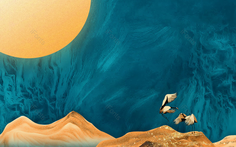 中国风复古大气古风国潮通用背景,插画/手绘图，插画/手绘图库，插画/手绘图下载,插画/手绘