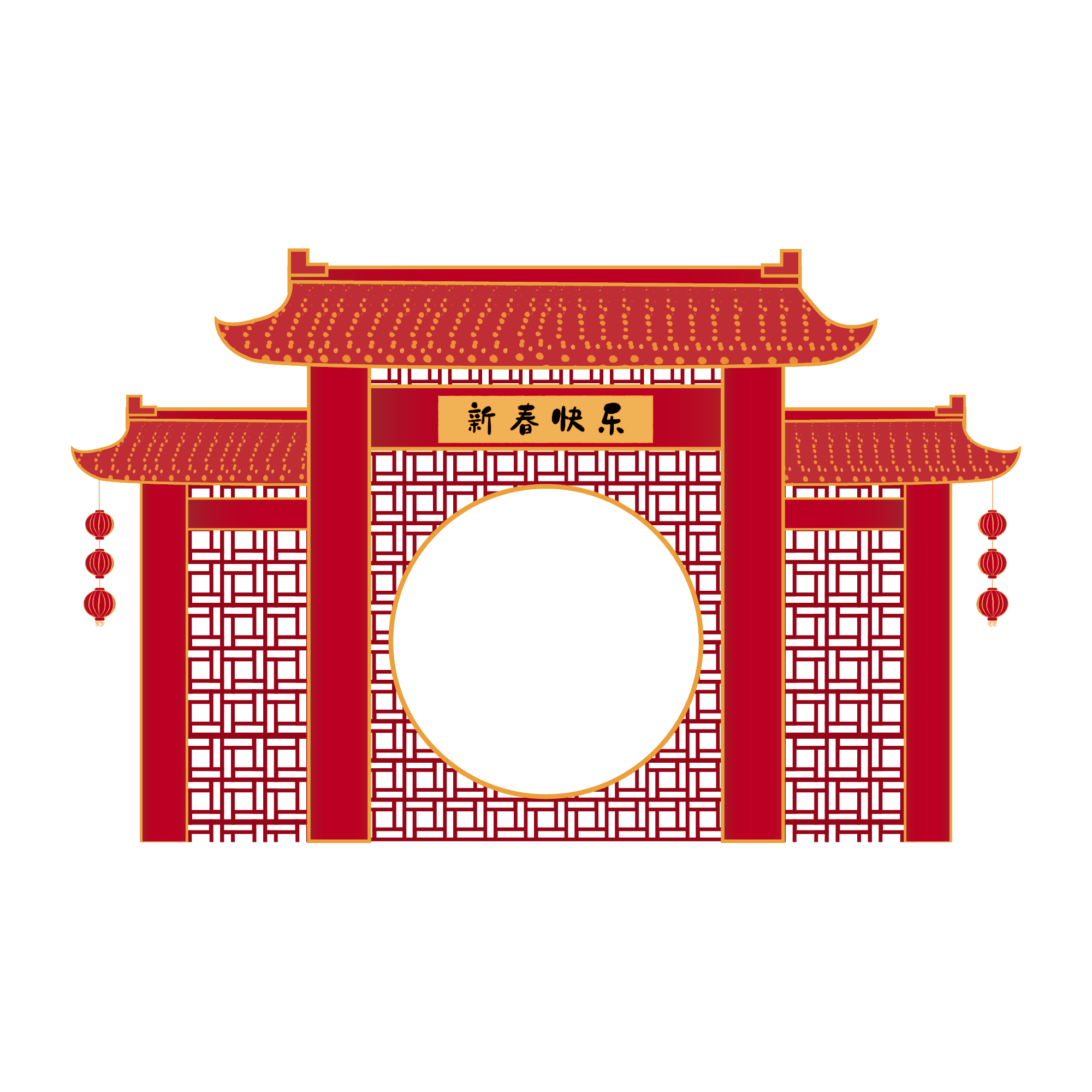 圣诞节白色手绘圣诞树下雪房子png免抠png图片素材 免费下载 图片编号 742 51ifonts设计助手