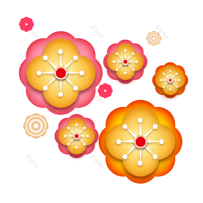 花朵图片,鲜花元素,卡通鲜花PNG,花朵素材免抠素材