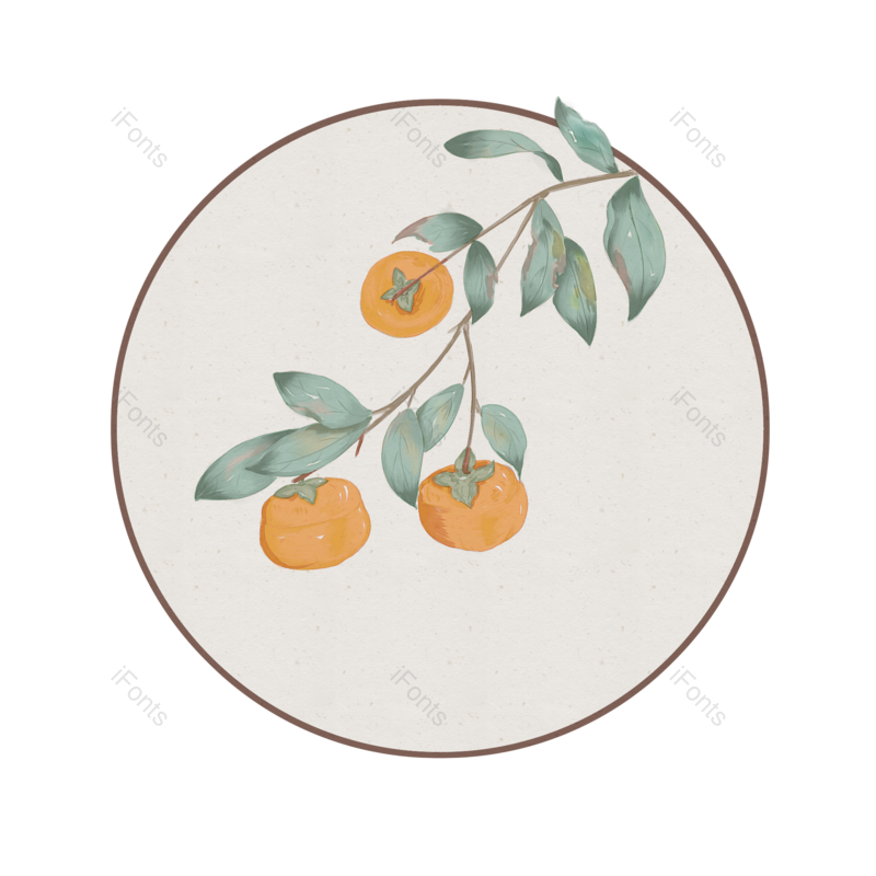 中国风图片,清新元素,水彩PNG,树枝免抠素材