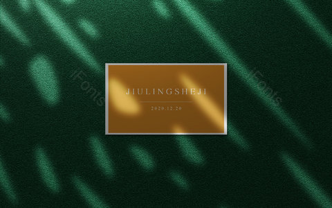 光影 斑驳 阴影效果 质感 绿色背景 磨砂质感