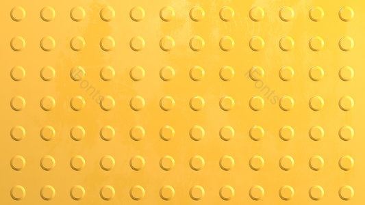 黄色 扁平 几何 立体 三维 圆形 背景