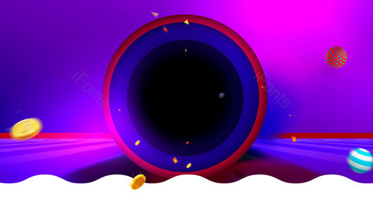 电商海报 折扣 推销 产品主题 活动主题 渐变 圆形 银币