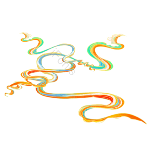 漂浮元素 漂浮素材 漂浮装饰 飘带元素 漂浮绸带 绸带元素 中国风元素 中国风素材