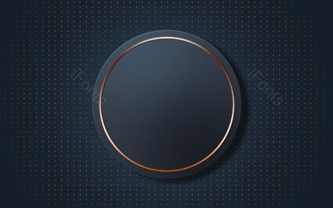 简约 大气 奢华 层次 质感 几何 圆形