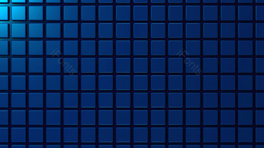 方形 立体 几何 背景图 三维 扁平 蓝色 立方体