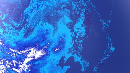 蓝色 水墨 水面 流动 背景图 质感 纹理 气候热力图