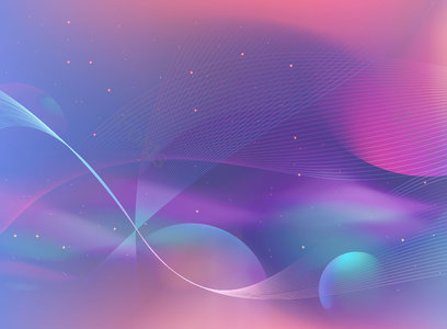 炫彩 星球 发散 渐变海报 星球海报 科技线 线条背景 渐变背景