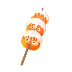 团子 新年 手绘 糖葫芦 冰糖葫芦