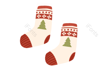 圣诞 圣诞节 圣诞袜子 节日 活动 素材