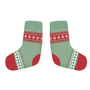 圣诞节 袜子 圣诞袜 节日 过节素材