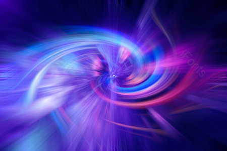 洋红色 放射线条 商务 科技 炫酷