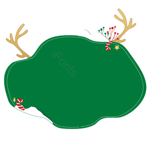 圣诞节 吊牌 卡通框 边框 促销框