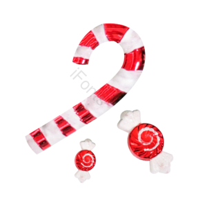 圣诞节 圣诞糖果 糖果 圣诞装饰 装饰元素