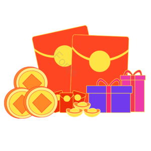 红包 金币 金钱 礼物 送礼