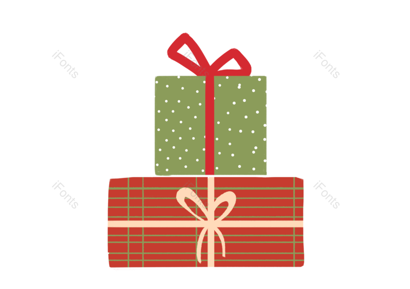 节日图片,素材元素,礼物PNG,圣诞节免抠素材