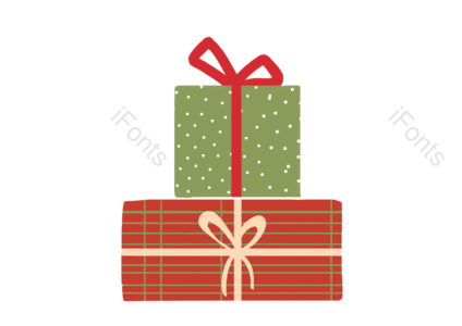 圣诞节 礼物 节日 过节 素材