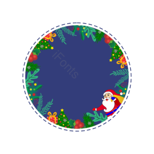 圣诞节边框 边框 圣诞节活动背景 矢量 手绘边框