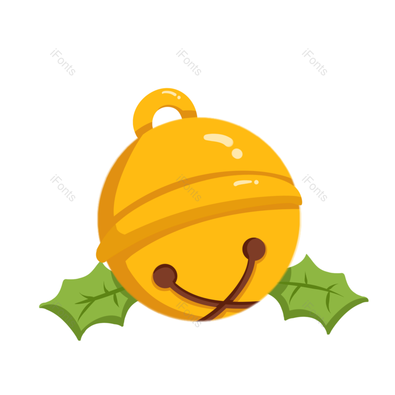 装饰元素图片,圣诞节元素,卡通手绘PNG,免抠素材