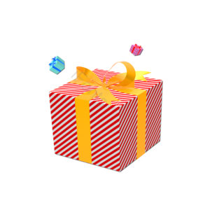 盒子 圣诞节 礼盒 圣诞节礼盒 礼物盒 C4D 3d立体插画