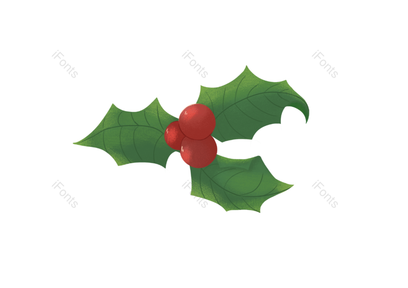 节日图片,树叶元素,圣诞装饰PNG,圣诞节免抠素材