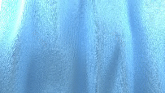 纺织 三维 布料 C4D 背景 蓝色 衣服 面料