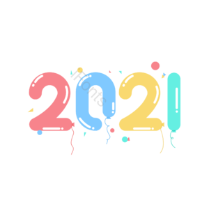 电商 字体 设计 2021 新年