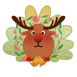 圣诞节 麋鹿 装饰 可爱 节日