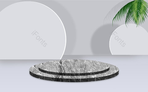 背景 简约 大气 白色 空间 立体