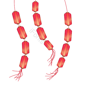 灯笼 灯笼元素 灯笼素材 红色灯笼 喜庆 喜庆元素 喜庆素材 喜庆装饰