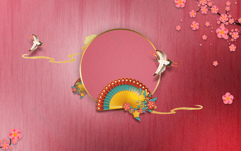 朱红色中国风传统节日节气促销通用背景,插画/手绘图，插画/手绘图库，插画/手绘图下载,插画/手绘