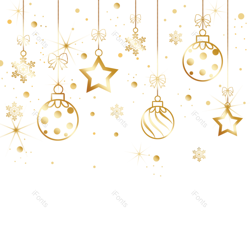 装饰图片,节日元素,蝴蝶结PNG,金属免抠素材