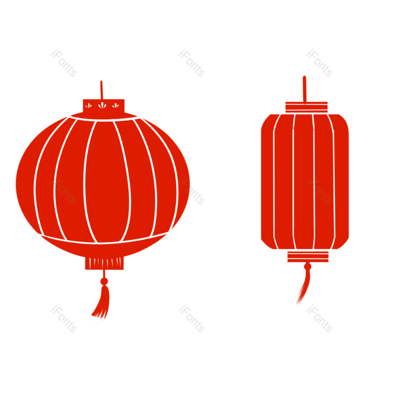 灯笼图片,元宵节元素,节日元素PNG,装饰元素免抠素材