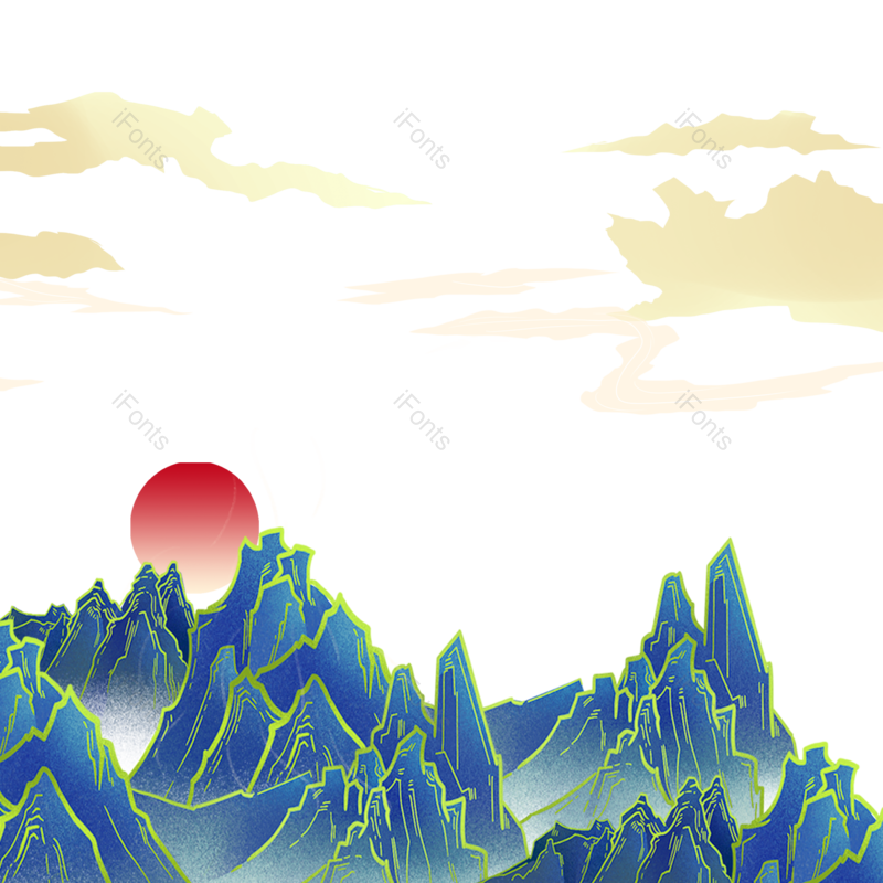 风景素材图片,风景元素,山脉PNG,免抠素材