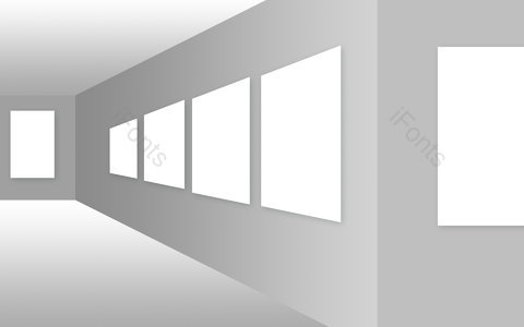 立体 创意 背景 室内 同用