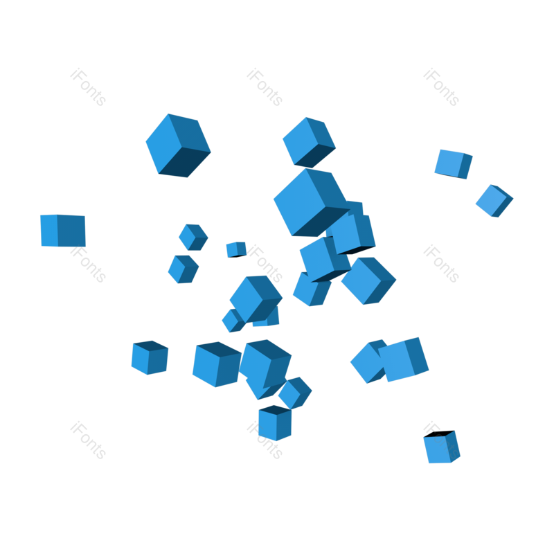 618图片,购物狂欢元素,方块PNG,装饰元素免抠素材