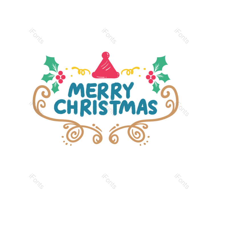 节日图片,元旦元素,英文PNG,设计免抠素材