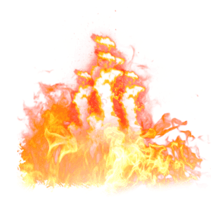 红火 火爆 火苗 火焰 透明底素材 加绒