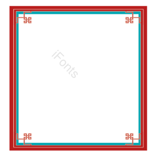 边框 喜庆 传统 红色