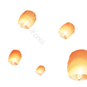 孔明灯 节日 传统 气氛 png