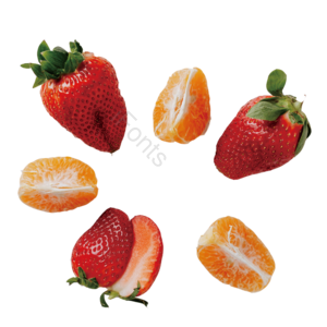 水果 草莓 橙子 气氛 店铺