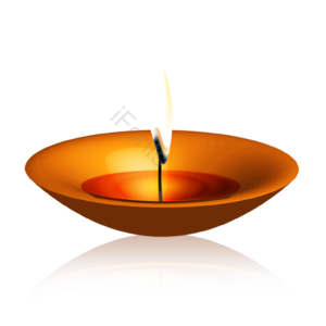 蜡烛 火苗 河灯 油灯 png