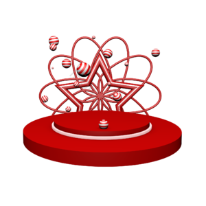 C4D 立体舞台 电商 立体圆台 双十二 3d立体插画