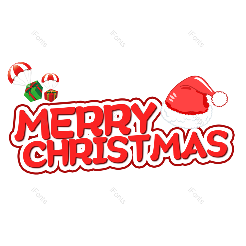 礼物盒图片,圣诞节元素,圣诞帽PNG,免抠素材