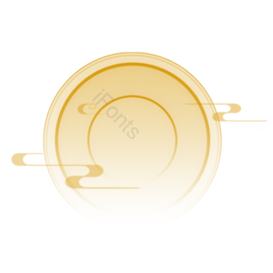 传统 底纹 祥云 png 金色 云纹